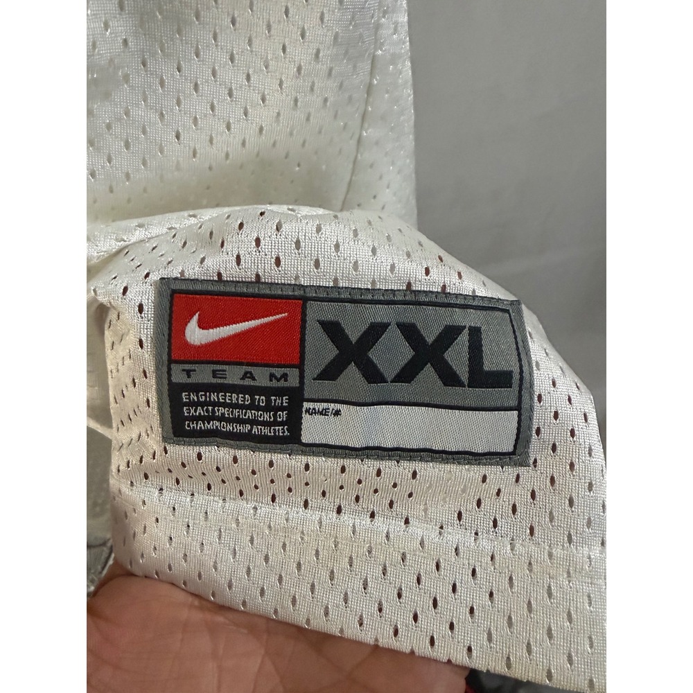 Nike Football Jersey Mens XXL White Excellent Oklahoma Sooners #20 Mesh V-Neck - Picture 8 of 11